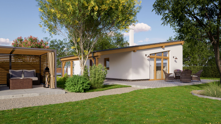 projekt domu BUNGALOW 108